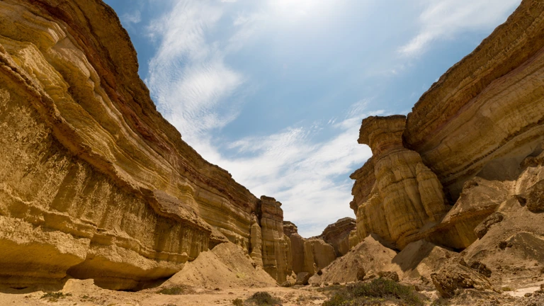 Flamingo Canyon, Namibe, Angola, África